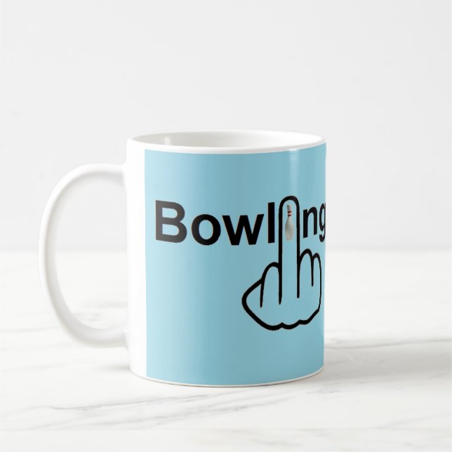Mug Bird Flipping Bowling Flip (Left)