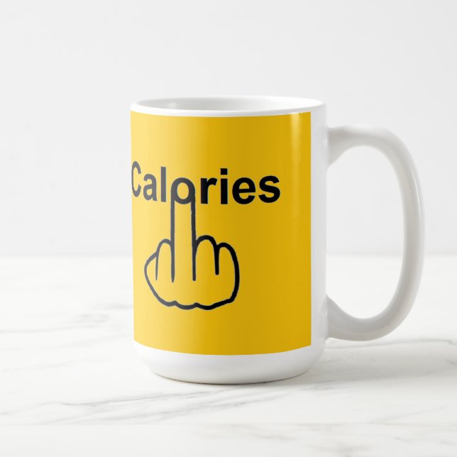 Mug Bird Flipping Calories (Right)