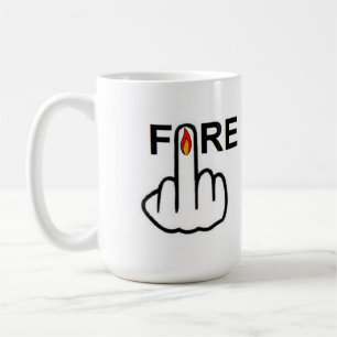 Mug Bird Flipping Fire Flip