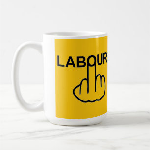 Mug Bird Flipping Labour Flip