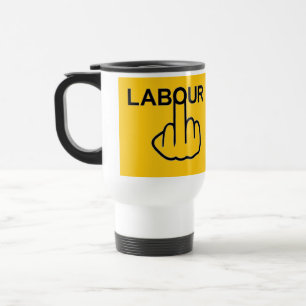Mug Bird Flipping Labour Flip