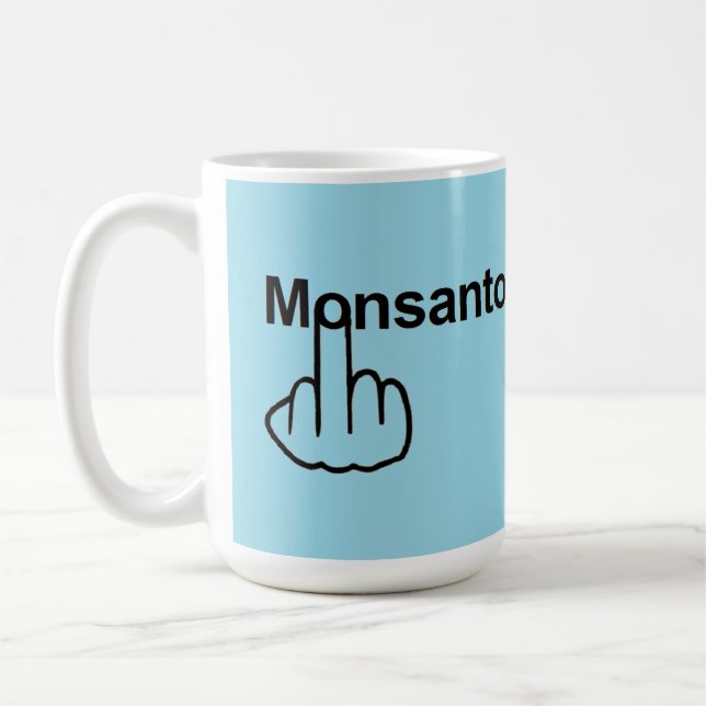 Mug Bird Flipping Monsanto Flip (Left)