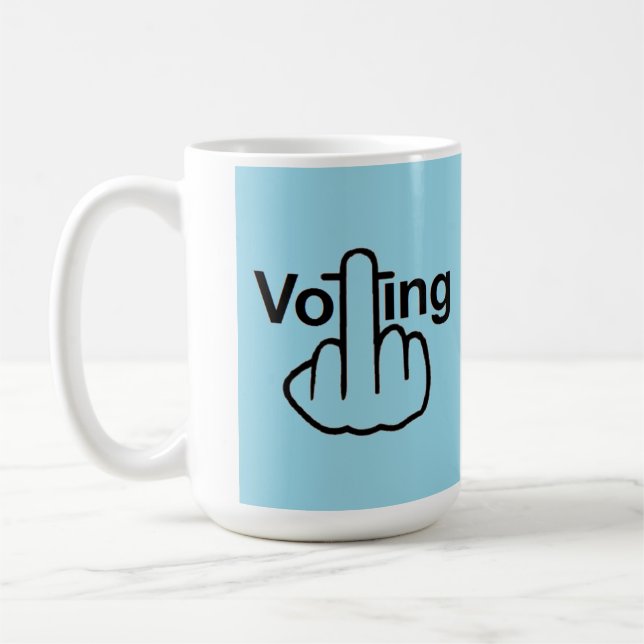 Mug Bird Flipping Voting Flip (Left)