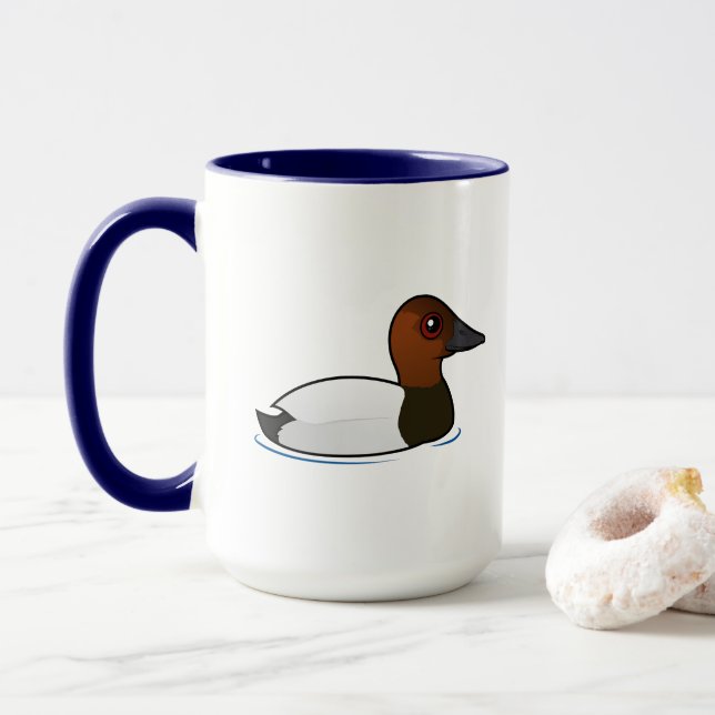 Mug Birdorable Canvasback (Avec donut)
