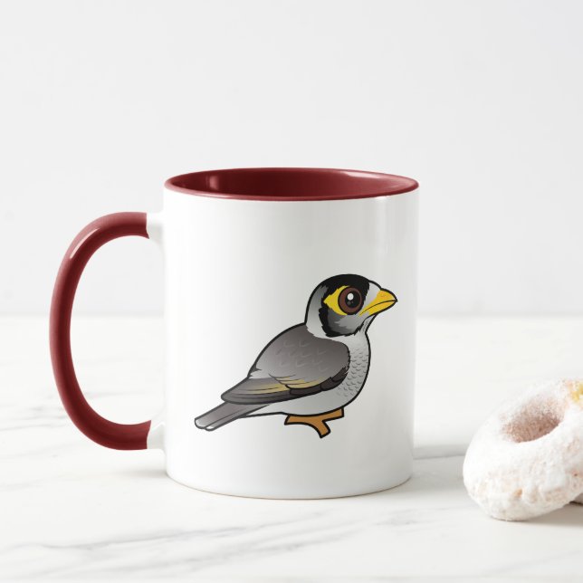 Mug Birdorable Noisy Miner (Avec donut)