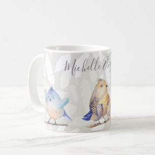 Mug Birds of a Feather avec le nom