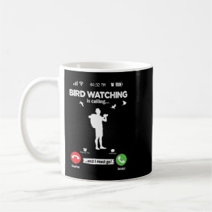 Mug Birds Watch Appelle Je Dois Aller Train Birds Hobb