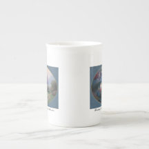 Mug BIRTHDAY COTTAGE bone china