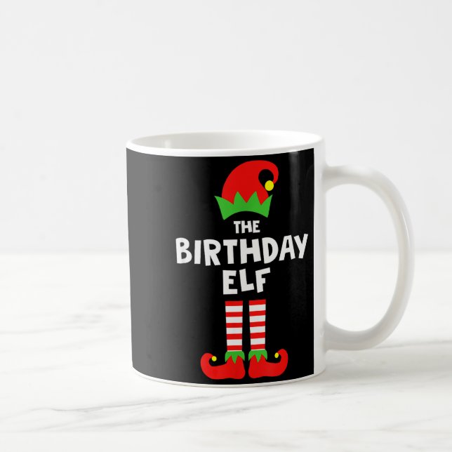 Mug Birthday Elf Matching Group Family Holiday Christm (Droite)