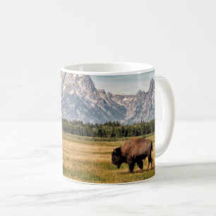 Mug Bison dans le Tetons