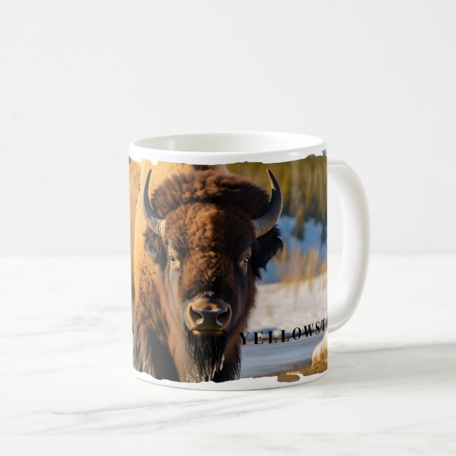 Mug Bison de Yellowstone (Devant droit)