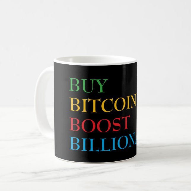 Mug Bitcoin crypto (Devant gauche)