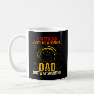 Mug Bitcoin Dogecoin Crypto Papa Comme Un Papa Normal