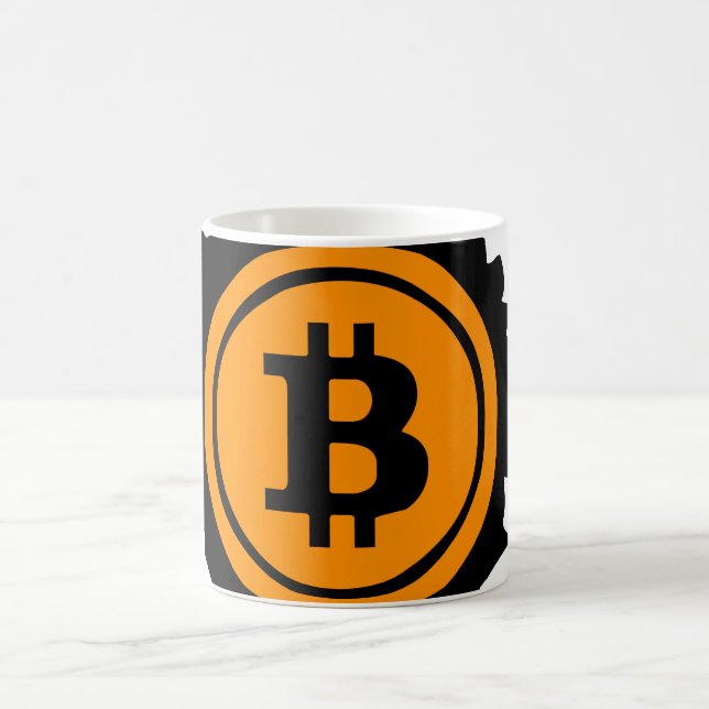 Mug Bitcoin Logo Crypto Devise (Centre)