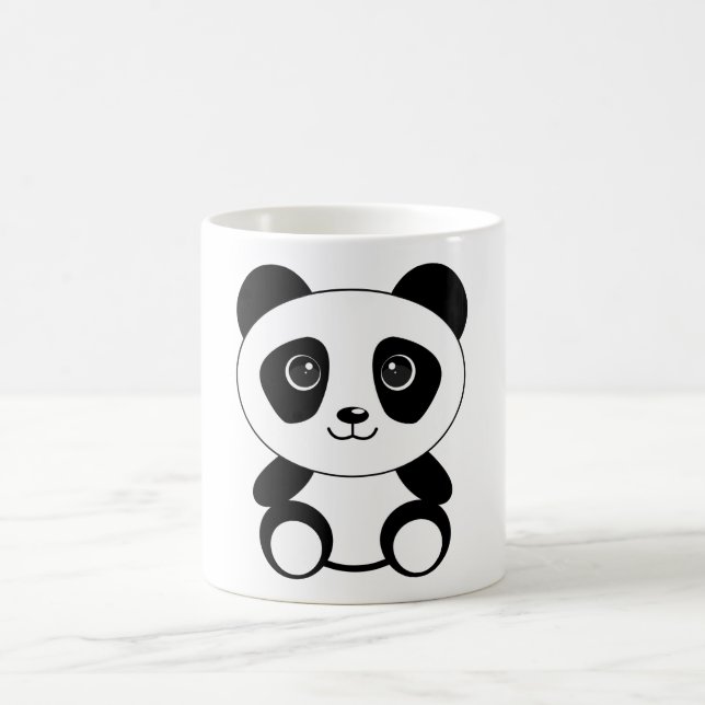 Mug Bizarre d'ours de panda (Centre)