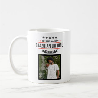 Mug BJJ Black Belt Classé Avec Le Nom Et La Date De Pr
