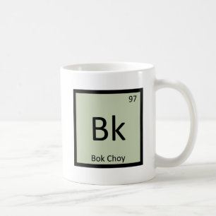 Mug Bk - Bok Choy Chimie végétale Tableau périodique