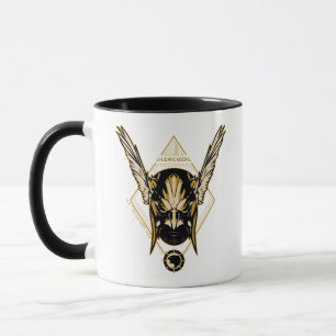 Mug Black Adam   Hawkman Casque graphique