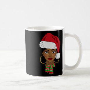 Mug Black African American Père Noël Afro Christmas Me