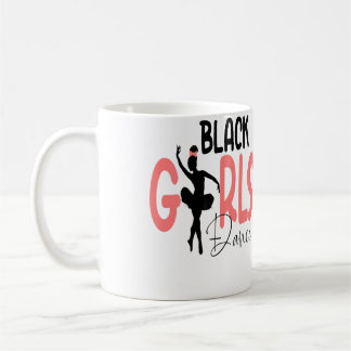 Mug Black Ballet Dancer Natural Hair Afro Ballerina Da