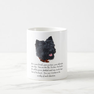 Mug Black Cairn Terrner Keepsaké - Homme