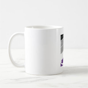 Mug Black Cat Aexuel Pride Kitten Lover LGBT-Q Fier
