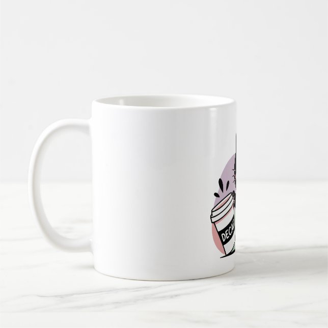 Mug Black cat Coffee ( Decaff ) (Gauche)
