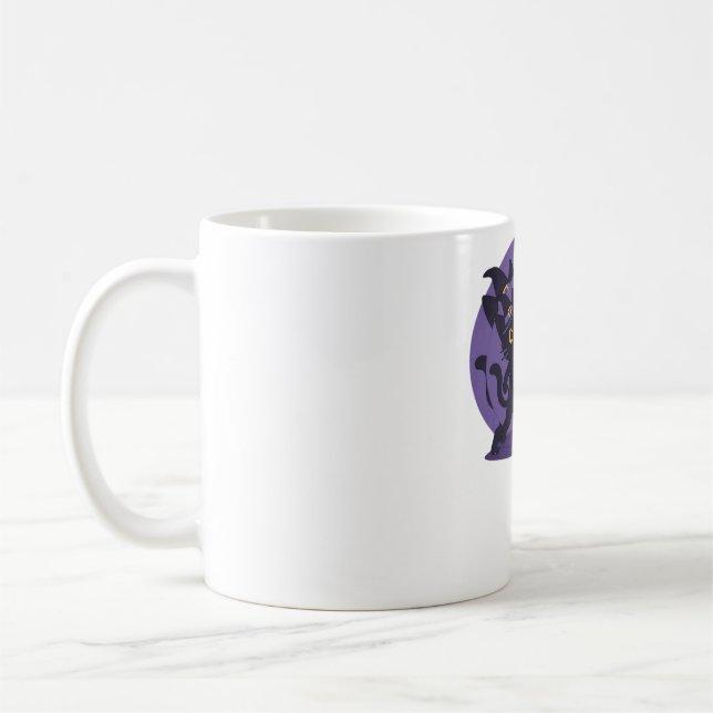 Mug Black Cat Tennis Serve T-Shirt Essentiel (Gauche)