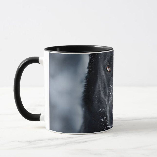 Mug Black German Shepherd (Gauche)