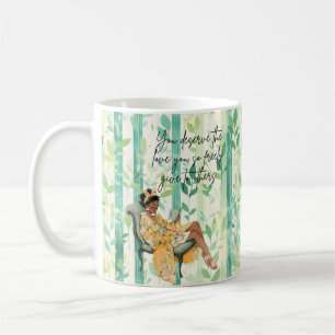 Mug Black Girl Lecture confortable