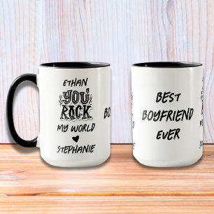 Mug Black Grunge Vous Faites Chavirer Mon Monde Meille