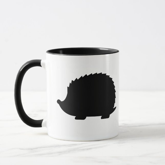 Mug Black Hedgehog (Gauche)