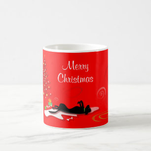 Mug - Black Lab Merry Christmas