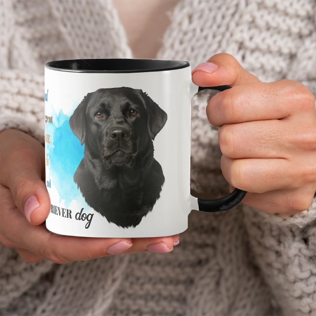 Mug Black Labrador Retriever Chien Loyal Friend (Créateur téléchargé)