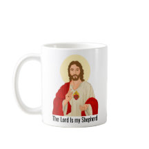 Black Le Seigneur est mon Pasteur Jésus illustré