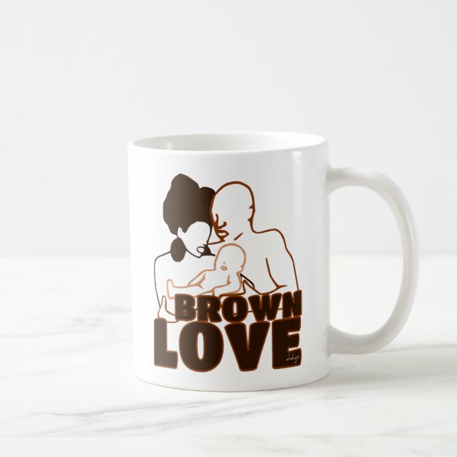 Mug Black Love Brown Love (Droite)
