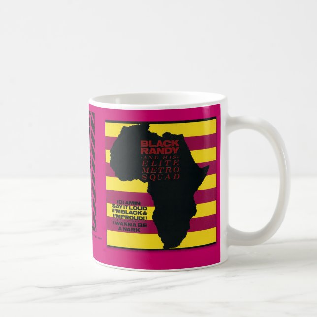 Mug Black Randy Idi Amin Dangerhouse (Right)