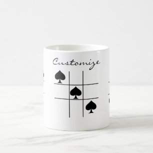 Mug Black Spades Tac Toe Thunder_Cove