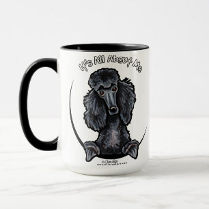 Mug Black Standard Poodle IAAM