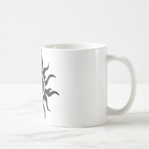 Mug Black Tribal Sun