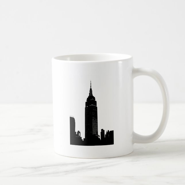 Mug Black & White Pop Art New York (Droite)