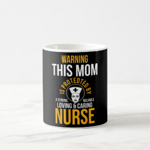 Mug Black Woman Maman Afro Nurse Cool Black History Mo