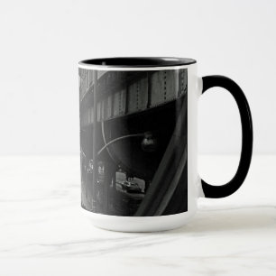 Mug Blackhawk, rue des signes du restaurant de Chicago