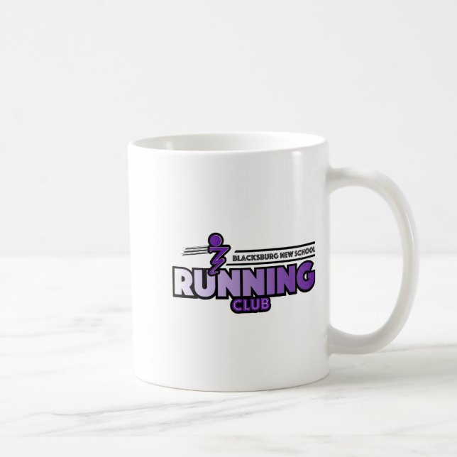 Mug Blacksburg New School Running Club  (Droite)