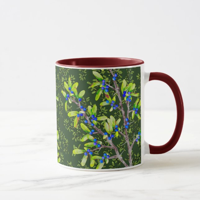 Mug Blackthorn vert foncé (Droite)