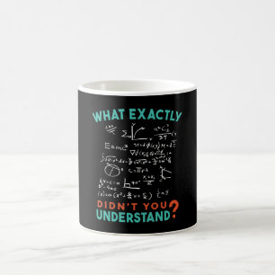 Mug Blague de formule de maths de physique