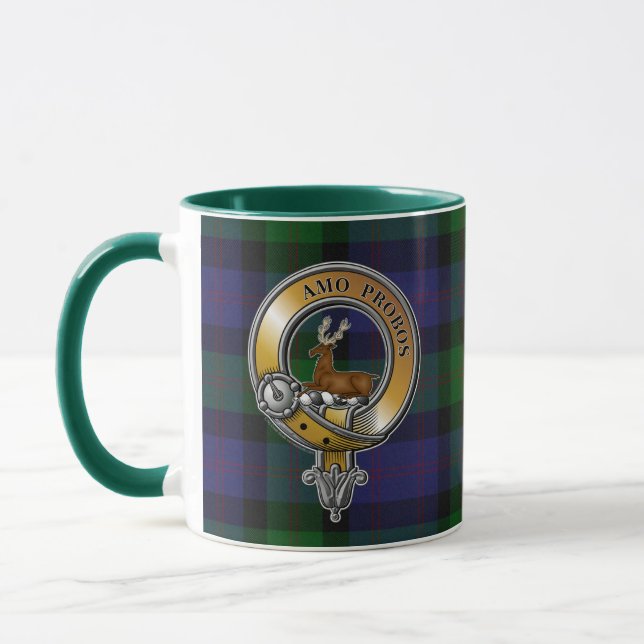 Mug Blair Tartan & Badge (Gauche)