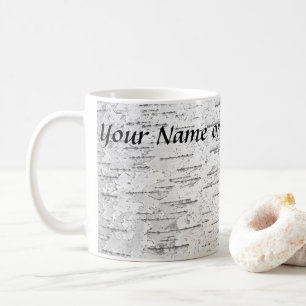 Mug Blanc, comme dans l'écorce de Birch
