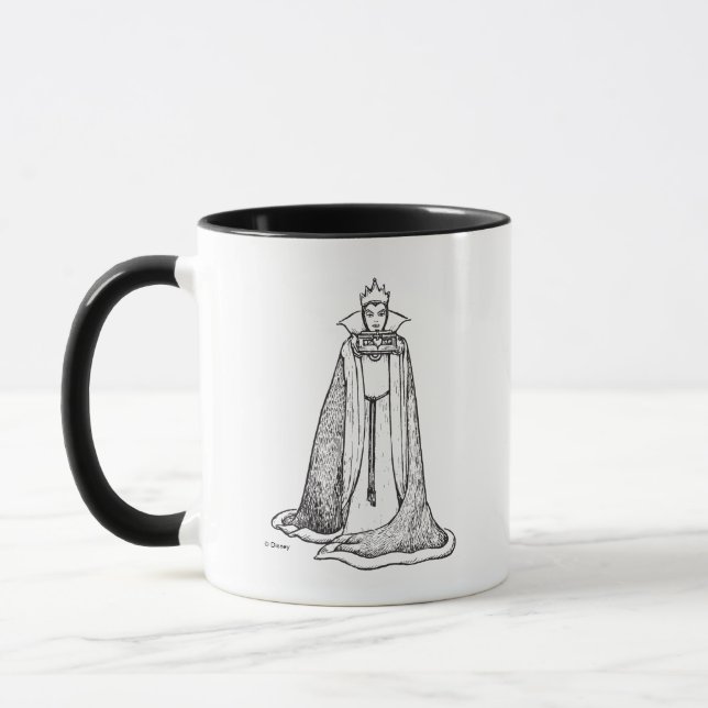 Mug Blanc de neige antique | Reine (Gauche)