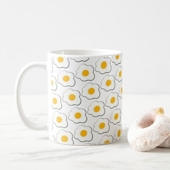 Mug blanc d'oeuf (Avec donut)